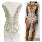 Gowns Dress Evening Beaded Applique Bridal Gowns Wedding Dress For Evening Party WDP-129