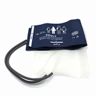 Cuff Double Pressure Cuff Reusable Adult NIBP Cuff Blood Pressure Monitor PU Cuff Double Tubes With Bladder 25-35cm