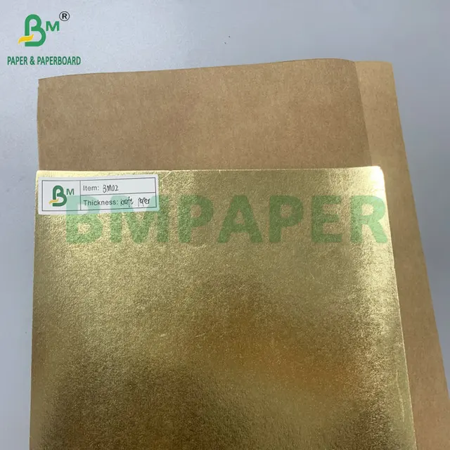 Natural Paper Fiber 0.35mm 0.55mm Kraft-text Washable Paper Used In Making Jeans Tags