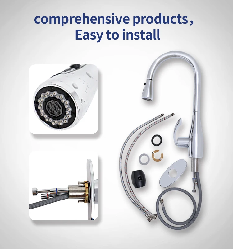 Hight Quality Water Mixer Tap Brass Water Mixer Faucet Cold and Hot Kitchen Tap Mixer Faucet