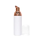 Bottle Pet Foam Pump Bottle Mousse Bottle 50ml 60ml 70ml 80ml Lowest Factory Price Silver Gold Pump Head