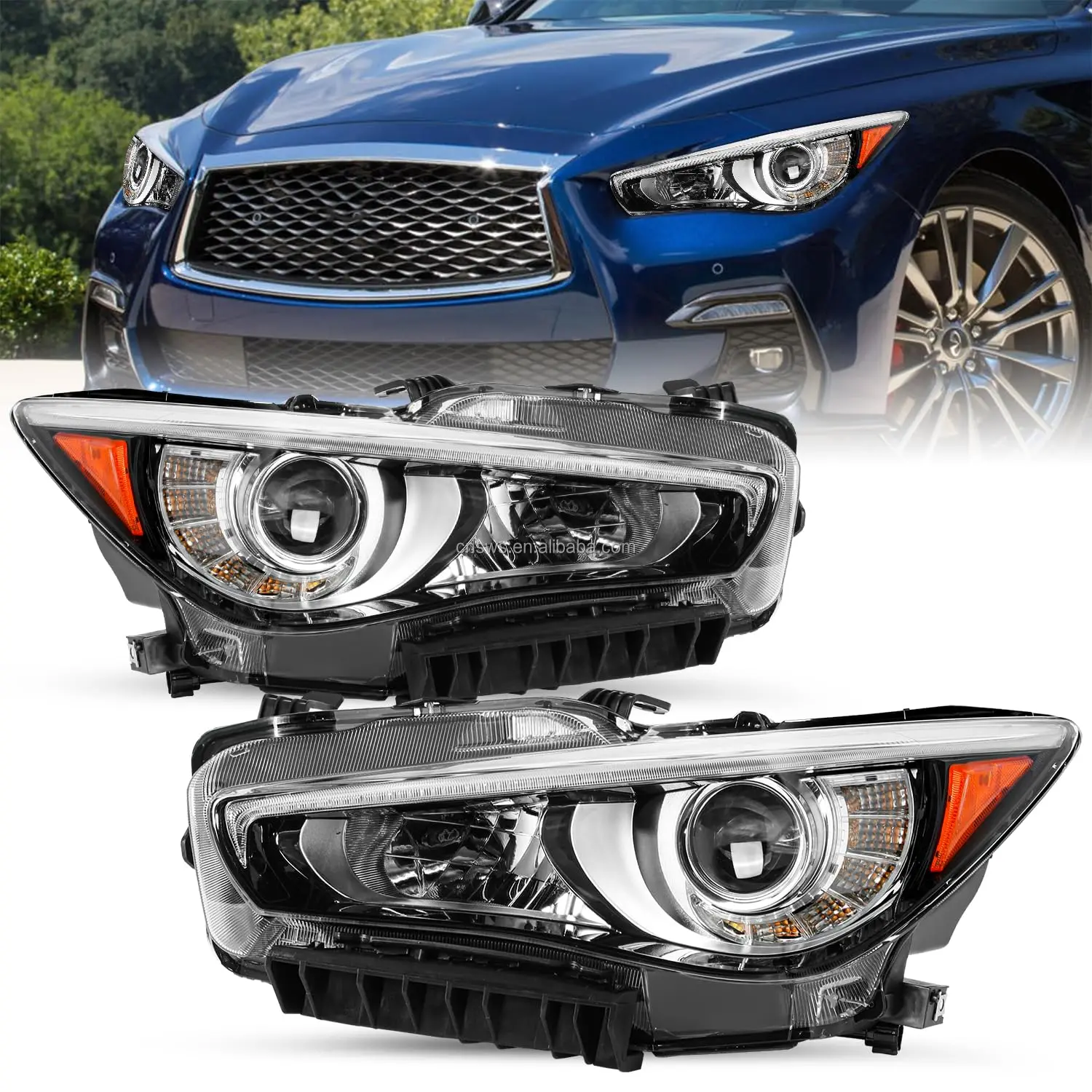 o adaptive pair full led hid with afs-35