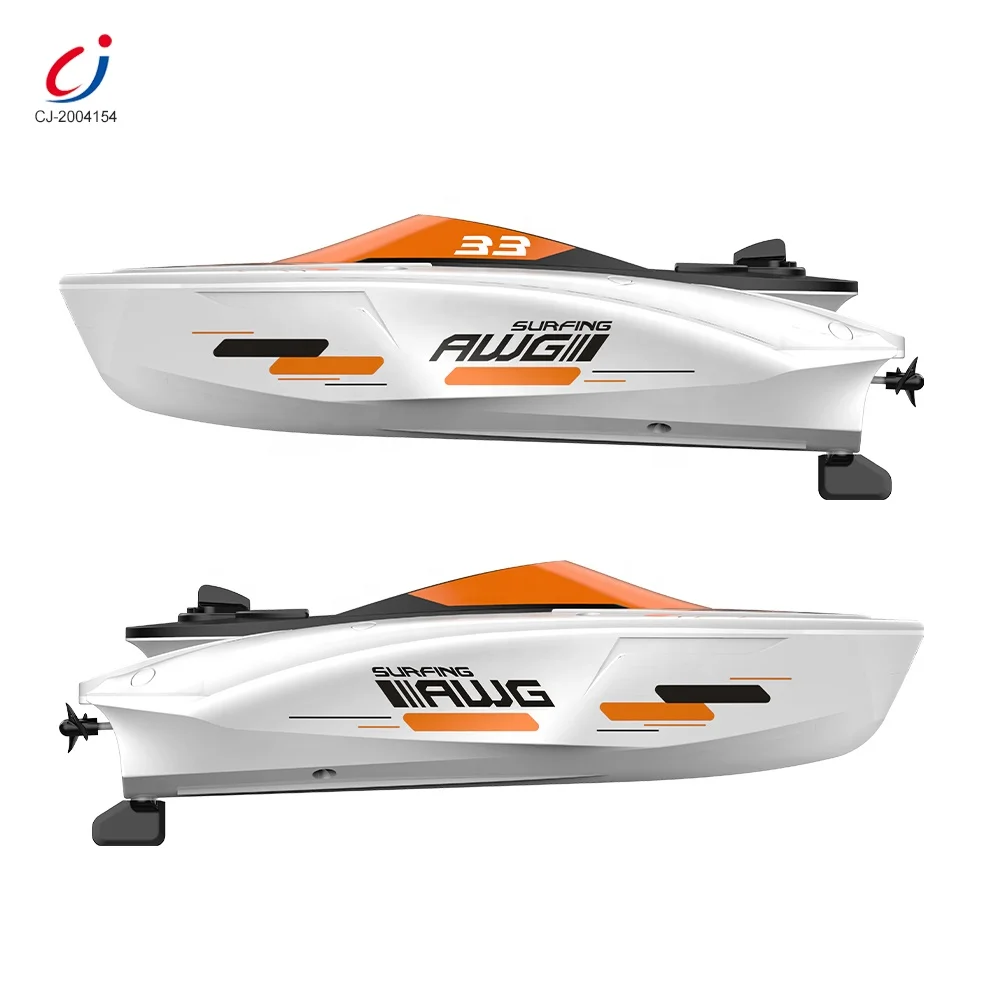 Chengji children boat toys H133 speedboat remote control 2.4g rc plastic remote control rc ship toy boats for kids