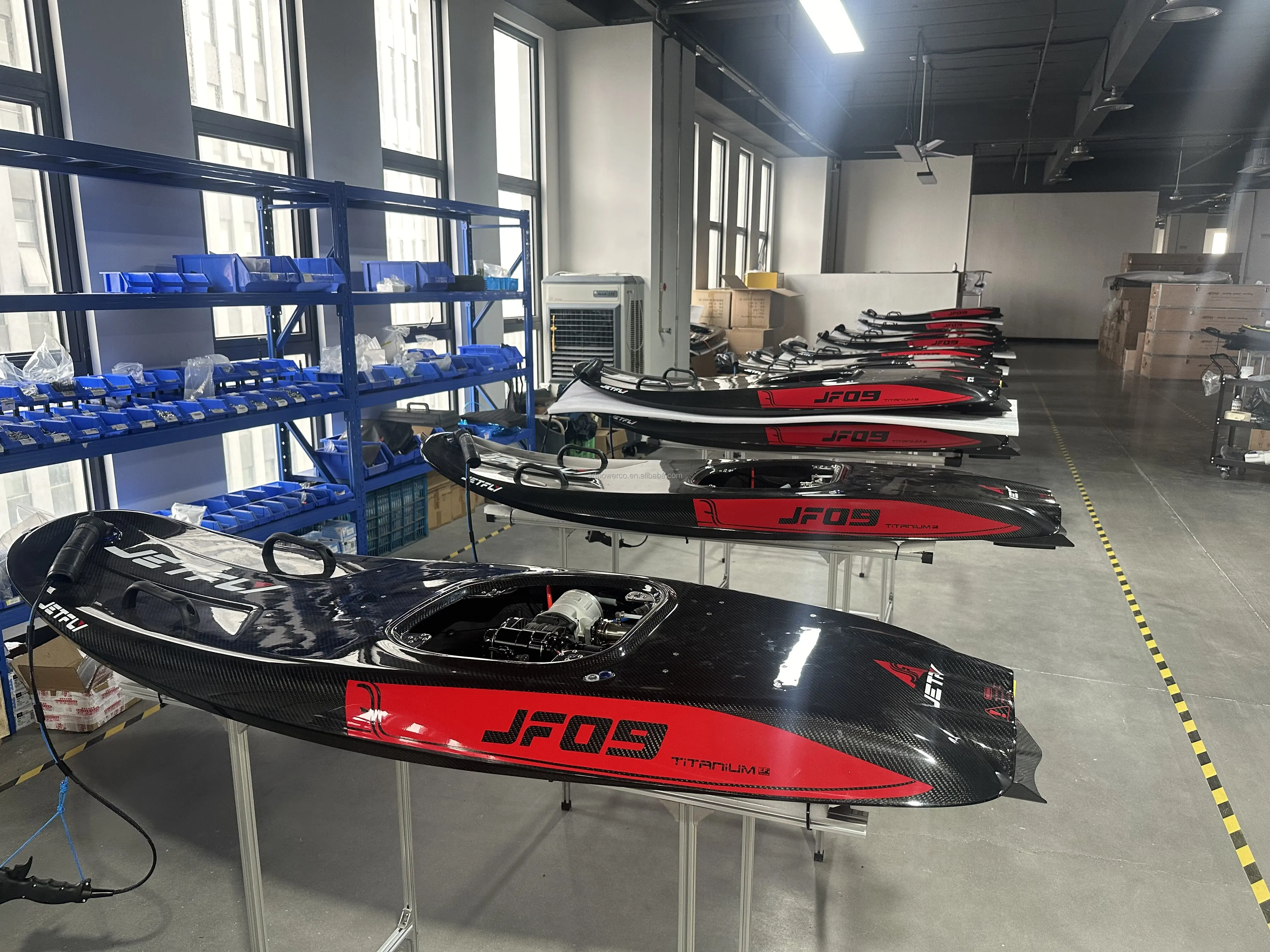 JetFly 09GT Athletic Grade Carbon Fiber Engine Petrol Powered Water Jet Surf Electric Starting Surfboards Fin Ocean Waters details