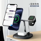 Cell Phone Universal Fantasy Qi 30w Wireless Charger Cell Phone 4 In 1 Magnetic Wireless Charger
