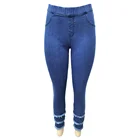 Denim Jeans 2021 New Style Ladies High-rise Woven Denim Skinny Jeans Denim Leggings NJRK-DRK069
