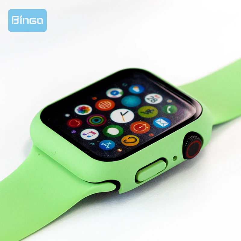 MO hot sell reliable watch Band Strap For Apple Watch Band with watch screen protector For Iwatch Band Strap 38 40 42 44 Mm