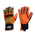 Resistant Gloves Safety Gloves Anti Impact Oil And Gas Resistant Protection Heavy Duty Safety Work Gloves