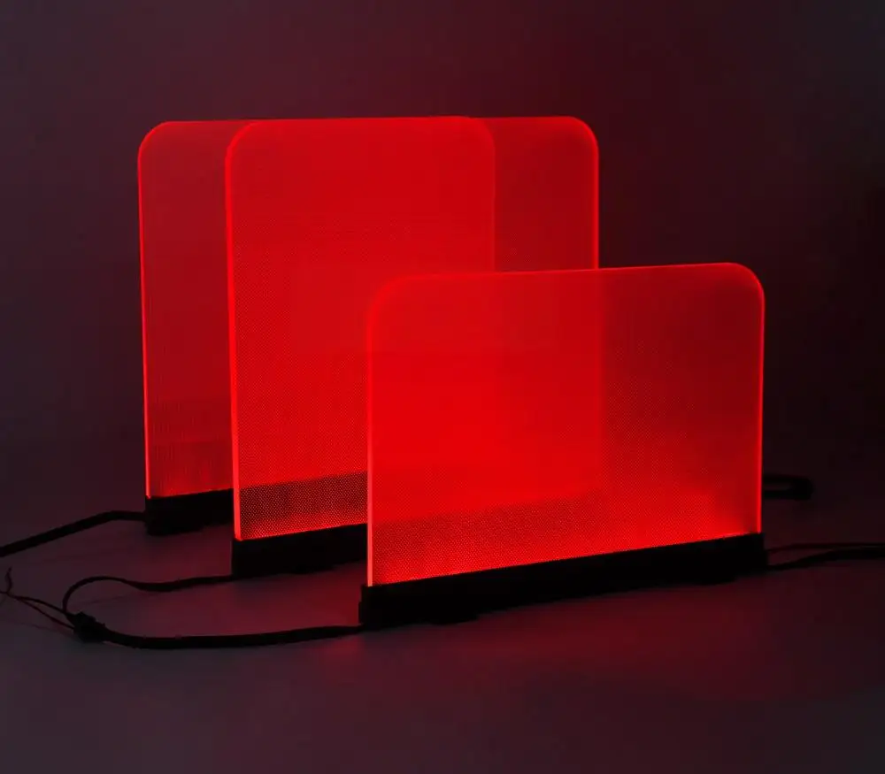 Engineering Quality Programmable Colorful Light Guide Plate Bar Nightclub New Colorful LED Light Guide Plate 1934