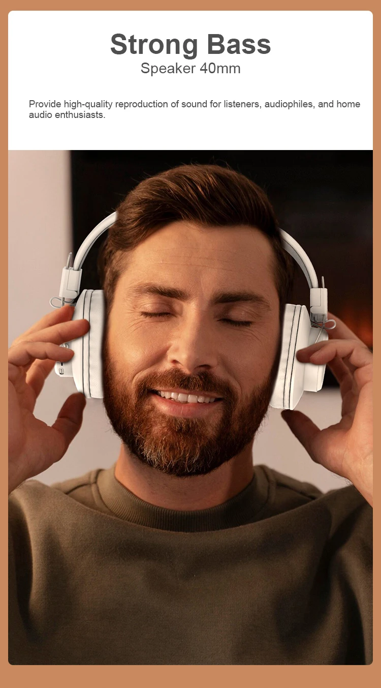 New Wireless Headphones Stereo Headphones Bass Noise Cancelling Gaming