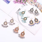 Earrings Beads Tassel Beaded Fashion Earrings Bohemian Seed Beads Earrings For Women Girls
