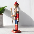 Christmas Wholesale 30CM Wooden Christmas Nutcracker