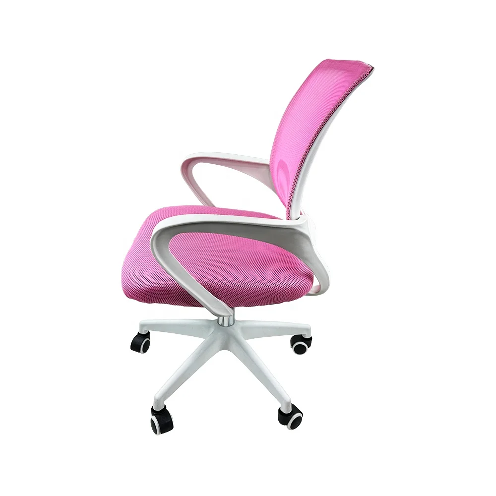 Hot Sale Modern Mesh Office Chairs Meeting Room Minimalist Staff Guest Manager Pink Breathable Rotating Cheap Office Chairs