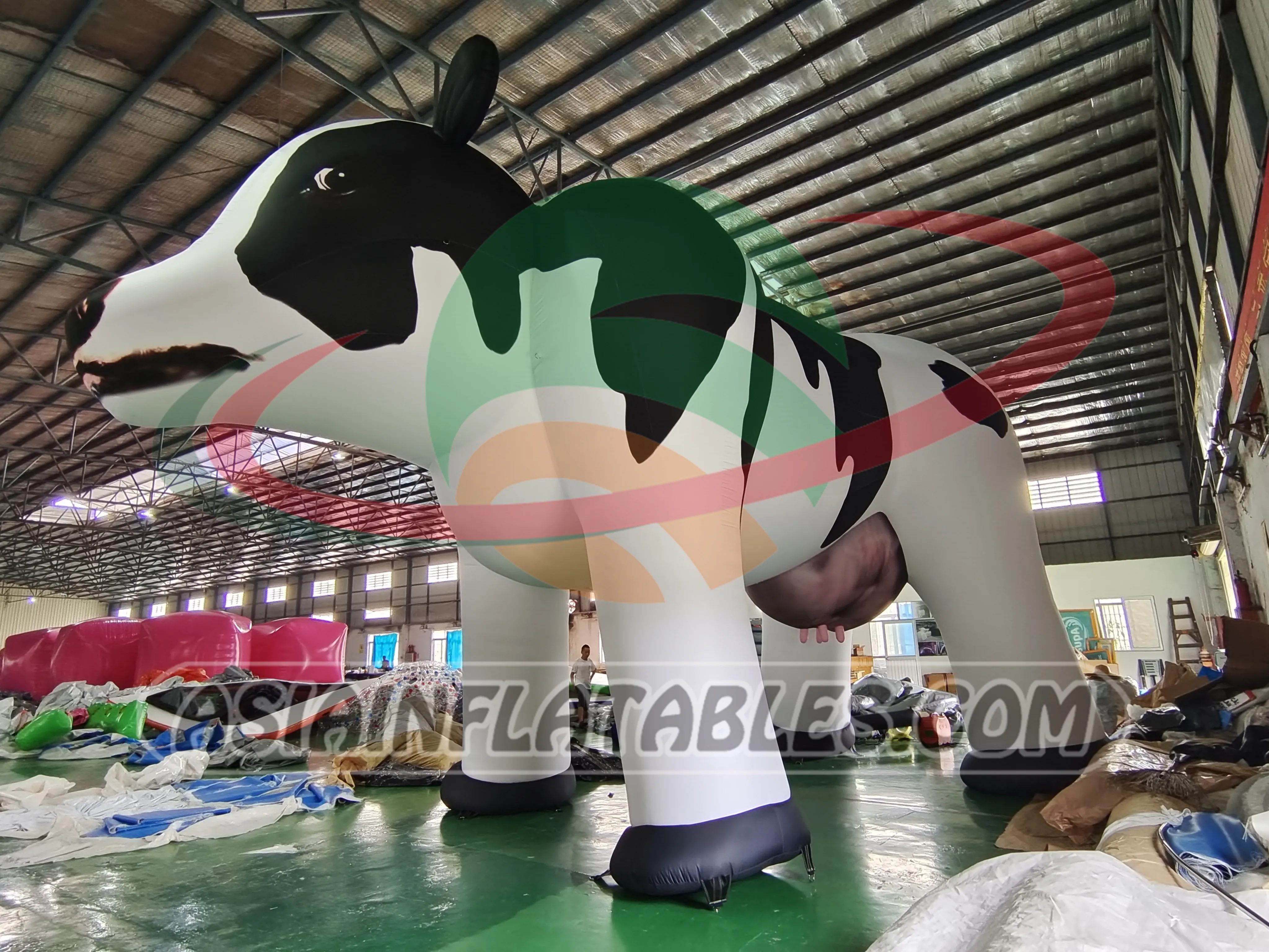 Inflatable Dairy Cow