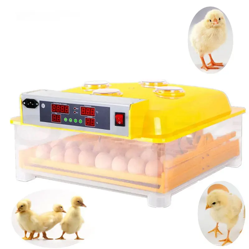 Mini Egg Incubator Fully Automatic Turning Chicken Hatcher Brooder