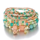 High Grade Products Bohemian Beaded Bracelets Men's Resin Acrylic Bracelets