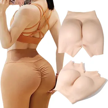 Silicone Butt Hip Artificial Open Crotch Hip  Buttock Silicone  Butt Lifter Bum  Shaper Silicone Bum