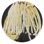 Beads Factory Outlet Natural Baltic Amber High Grade White Amber Bracelet Muslim Prayer Beads 108