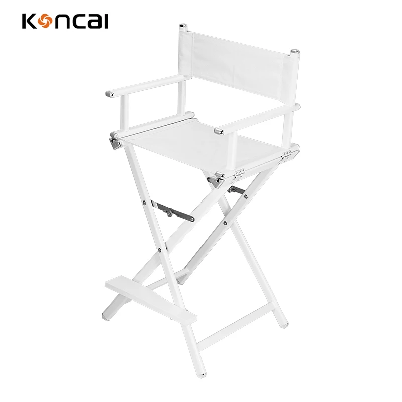 white makeup artist chair