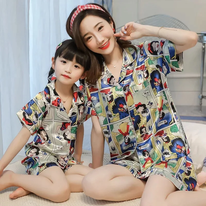 Kids Silk Pajamas Set 