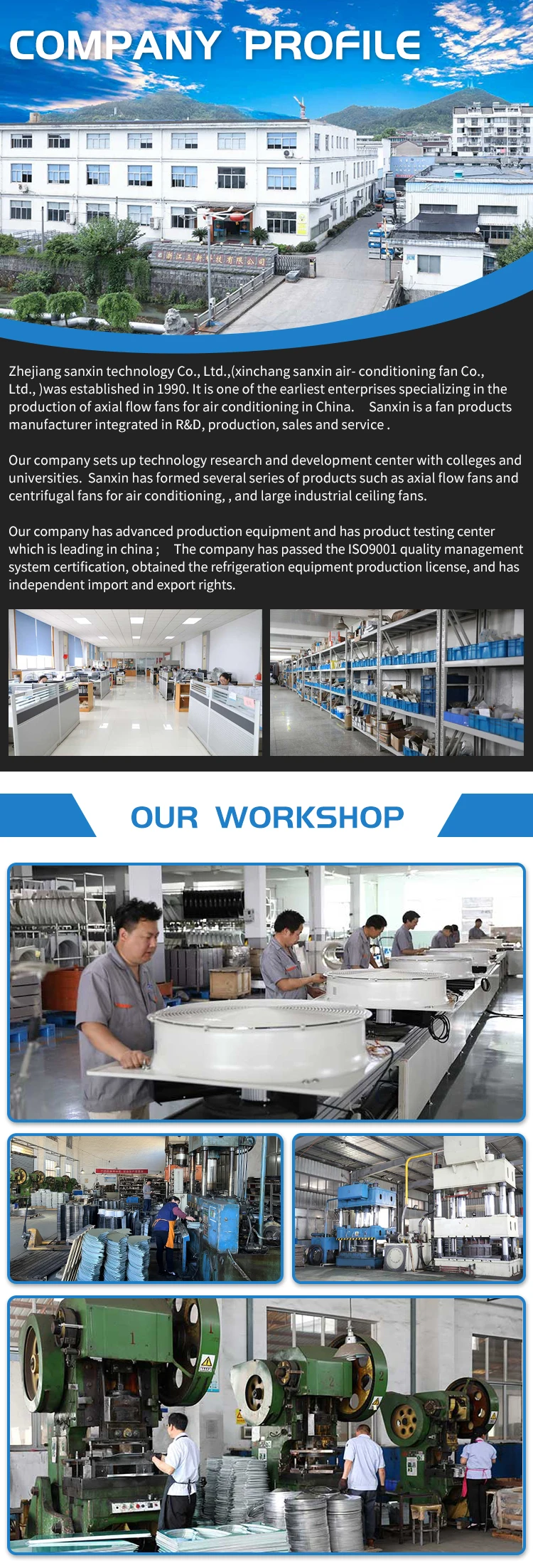 Noise Dehumidification Explosion-proof Fan, SANXIN, Axial - detail 18