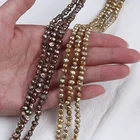 Pearl 4-5mm Dyed Color Freshwater Baroque Real Pearl Strands