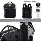 3 In 1 Baby Bag Customized Waterproof 3 In 1 Travel Bassinet Foldable Baby Bed Diaper Bag Backpack