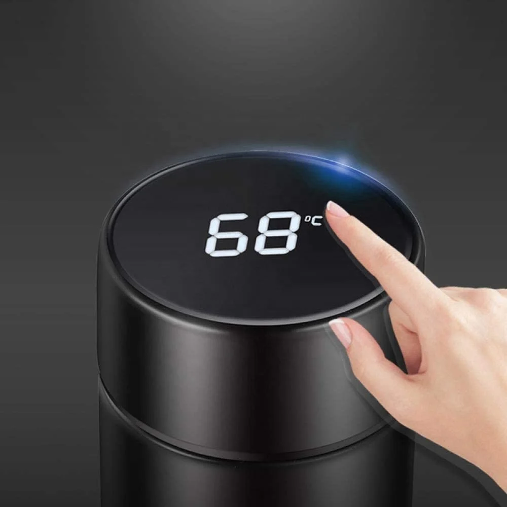 Intelligent Thermostat Cup Temperature Display Vacuume Flask Charging Treasure Heating Travel Mug