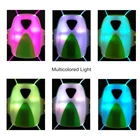 Vest USB Rechargeable VizyVest Chest Lamp Illuminated Reflective Nite Vest LED Running Vest