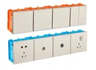 Knockout Box Factory OEM Colored Fireproof Electrical PVC Knockout Box