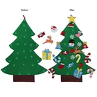 Christmas Family DIY Felt Christmas Childrens Tree Indoor Decoration With Detachable Ornaments