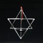 Quartz Pyramids HF 5''- 12'' Clear Quartz Crystal Singing Chakra Merkaba Star Pyramid