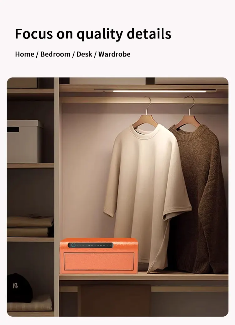 f2 1a ceqsafe smart customized personal jewelry drawer box smart anti theft steel safe storage for home use-14