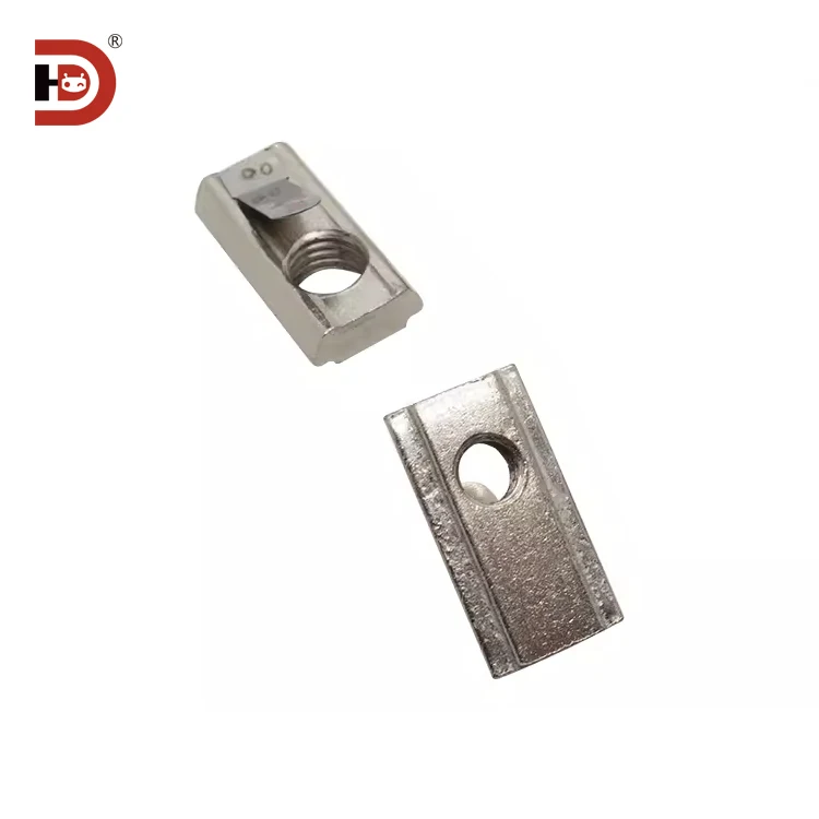 Aluminum Profile Accessories, Spring Nuts, Elastic Positioning Blocks, 30/40 Aluminum Profiles, M3-M4-M5-M6-M8 manufacture