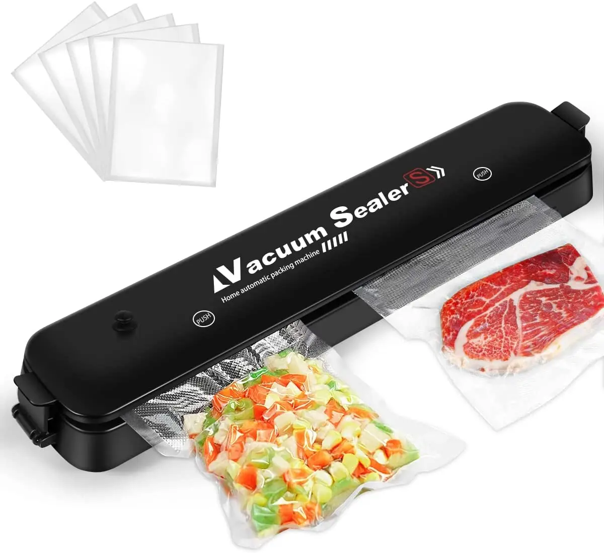 Vacuum Sealer Packaging Machine Automatic Food Saver Sealing Vacuum Packer 
