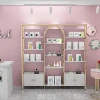 Beauty Salon Skin Care Cosmetics Nail Shop Boutique Display Cabinet Shop Sample Shelf Display Rack