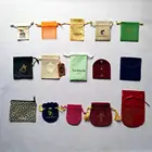Velvet Bag Velvet Velvet Gift Bag OEM Custom Logo Wholesales Drawstring Jewelry Velvet Pouch Bag