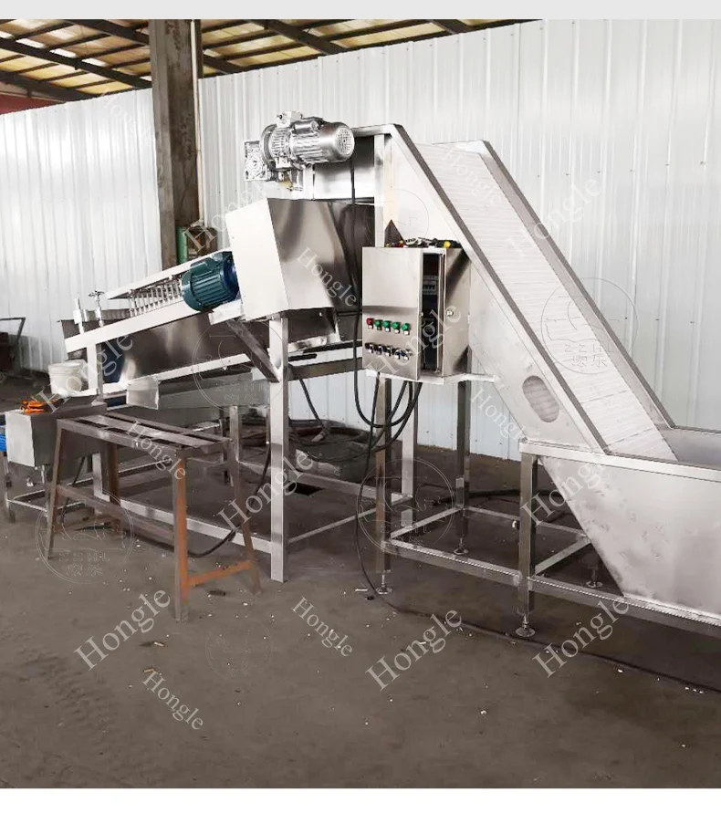Automatic Shrimp Peeling and Deveining Machine for Shrimp Skin Remove Cleaning Skinning Cutter Industries for Farm Use factory