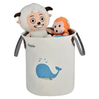 Baby Clothes Laundry Basket Baby Toy Clothes With Comfortable Handles Nice Printing Customized