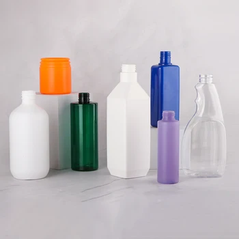 Plastic Bottle Manufacturer Suppliers Custom Wholesale 5mL to 1000mL 250mL 500mL 1L PET HDPE Empty Plastic Bottles