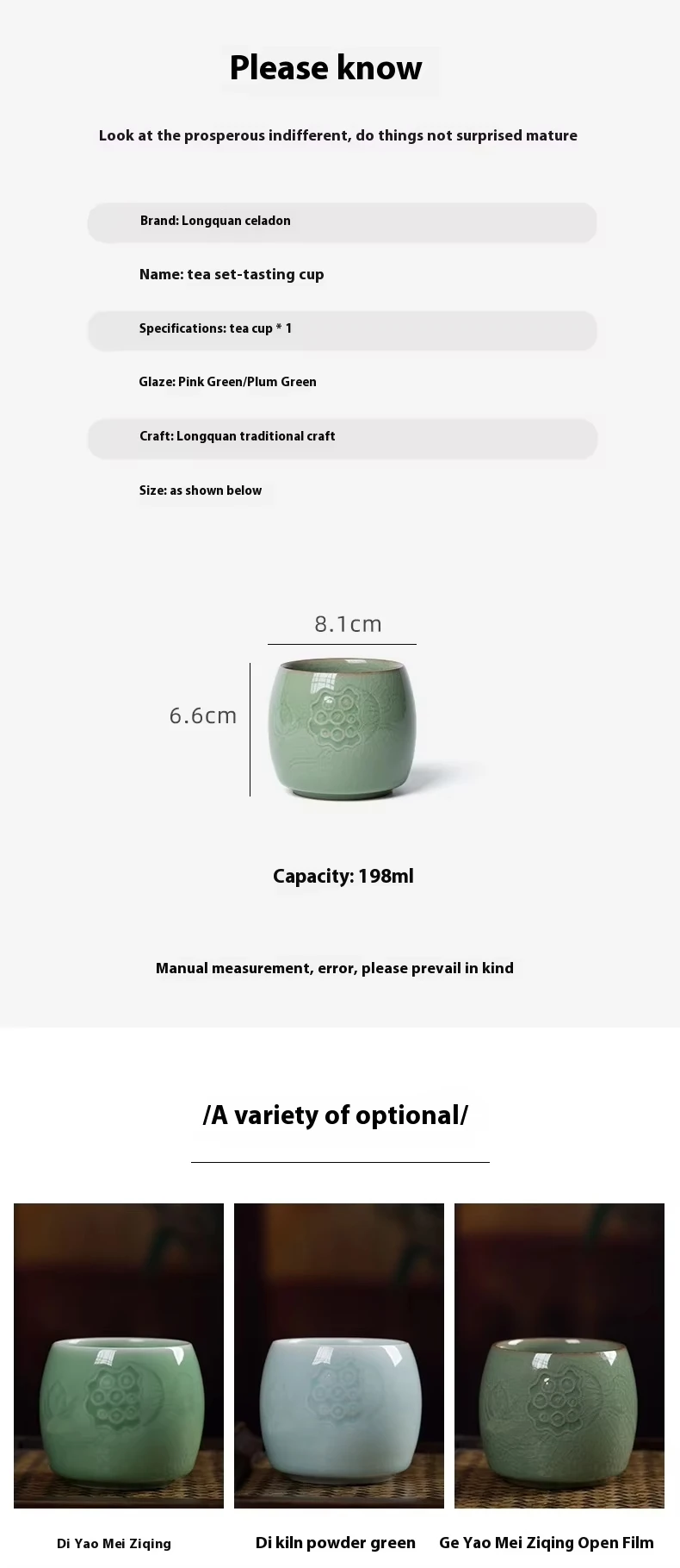 product factory production and wholesale longquan blue porcelain saucers coffee cup ceramic custom pottery drinking water tea cups-6