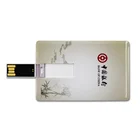 Usb Flash Wholesale Plastic Credit Card Usb Pendrives Square Promotional Gift Business Card Usb Flash Drive