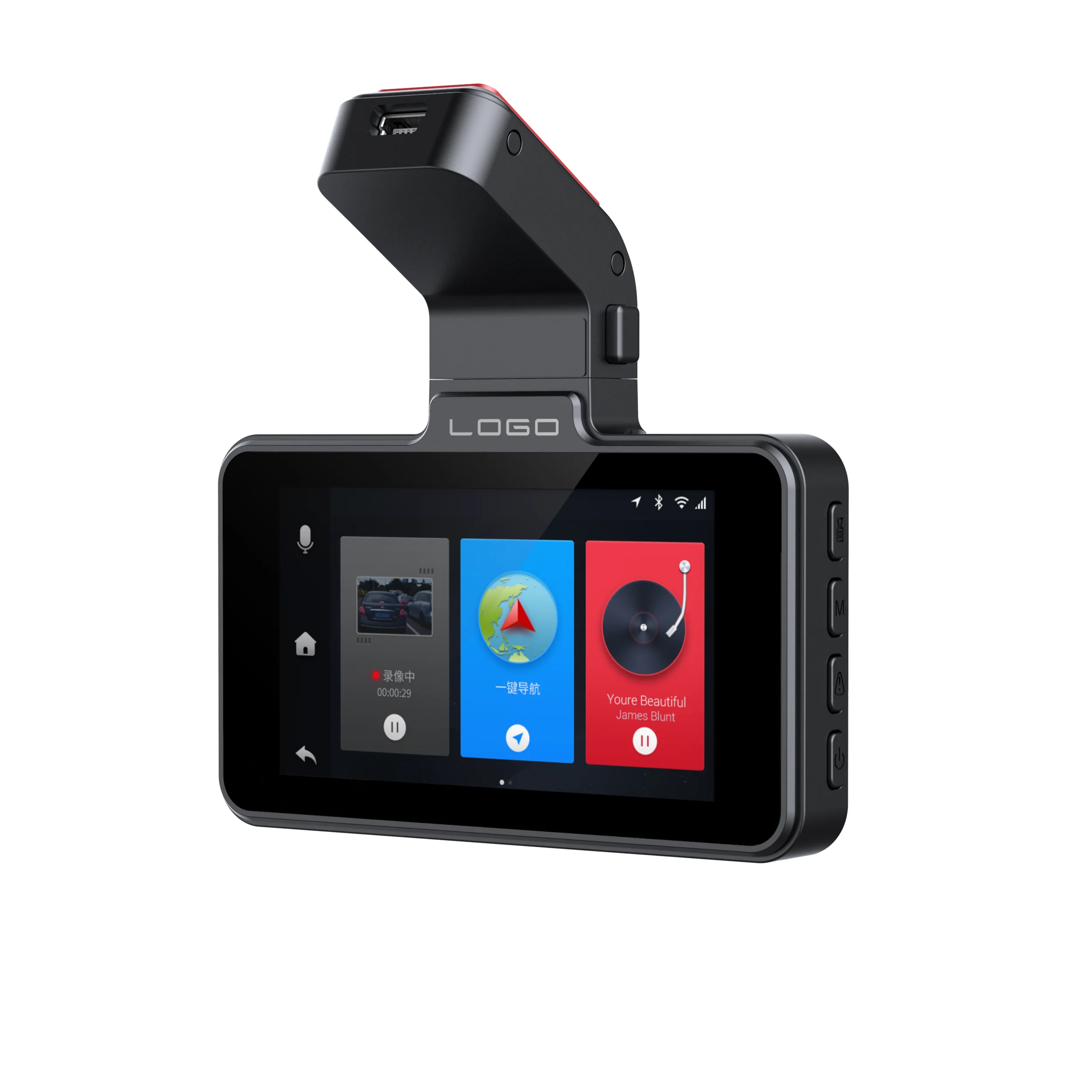Factory Outlet Wholesale Dash Cam 480P Dual Lens Big 3.0 Inches IPS with WiFi APP for Fleet Management Solution supplier
