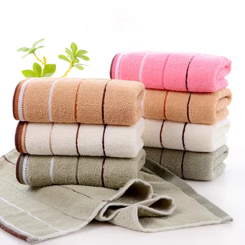 High Quality 95% Cotton  Face Bath Towel Set for Children Custom Logo Square Shape for Hotel and Home Use