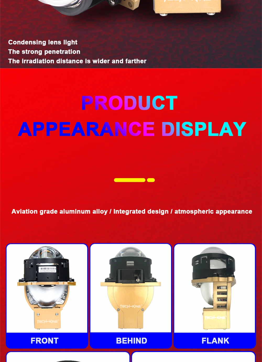 Cars 3 inch CSP chips Dual lens Projector lens bi led 75w 85w 100w 3 piece reflector bowl matrix bi led projector headlamp