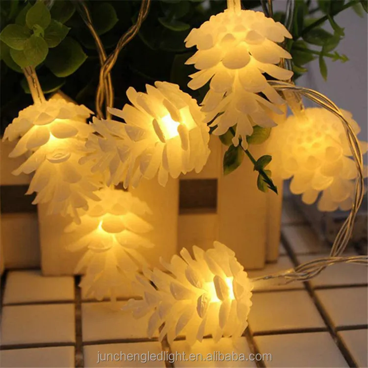 Christmas Fairy Led Pine Cone String Room Wedding Garland Party Decoration light