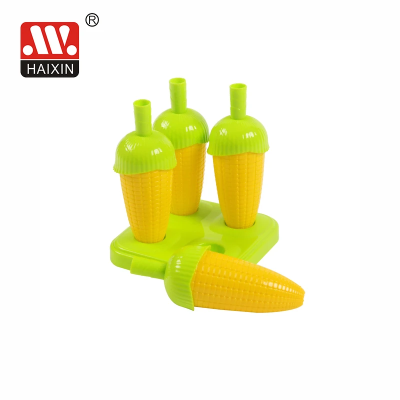 New Design High Quality Custom Logo Silicone Popsicle Mold Silicon Ice Cream Pop Molds With Cover