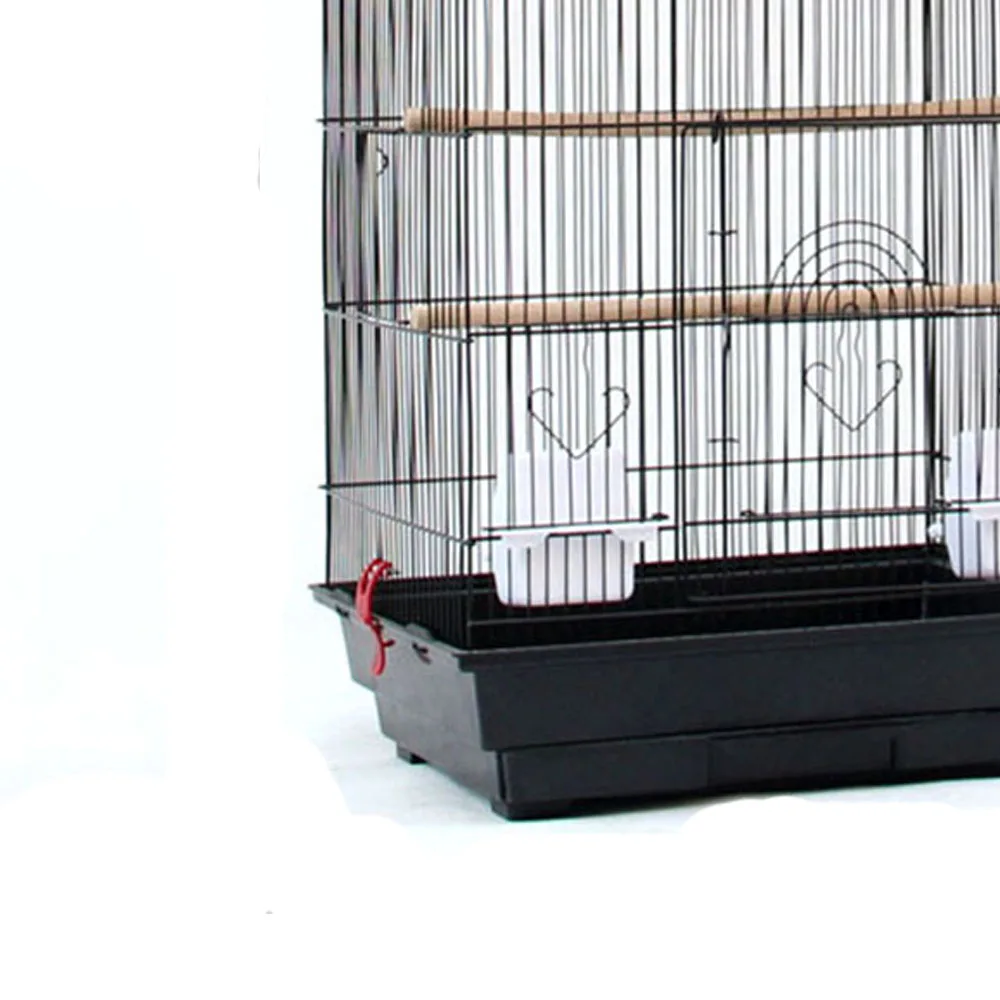 easy to clean steel wire bird cage