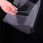Pvc Pvc 0.25mm Thick Double Side Protection Rigid PVC PET Clear Plastic Sheets