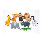 Diy Kits Kids DIY Arts Craft Safari Animals Unicorn Mermaid Sloth Flamingo Felt Sewing Kits For Kids